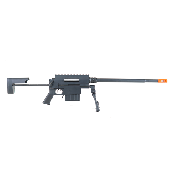 Package Deal: Nemesis Arms VANQUISH Bolt Action Airsoft Sniper Rifle with Hard Case and extra Power Up Bolt