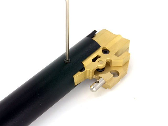 AIP Aluminum Outer Barrel For TM Hi-capa 5.1- Black with .40ACP Markings (AIP022-HC-01BK)