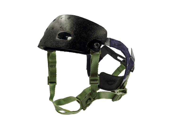 Bravo Airsoft Quick Adjustment Helmet Strap Kit in OD Green