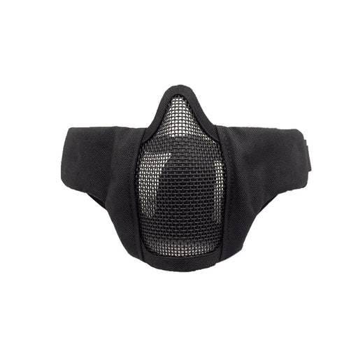Bravo Airsoft Tactical Gear: V3 Strike Metal Mesh Face Mask in Black