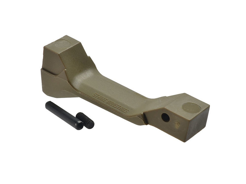 Madbull Airsoft Strike Industries Cobra Fang Magwell Assist Trigger Guard in Coyote Brown