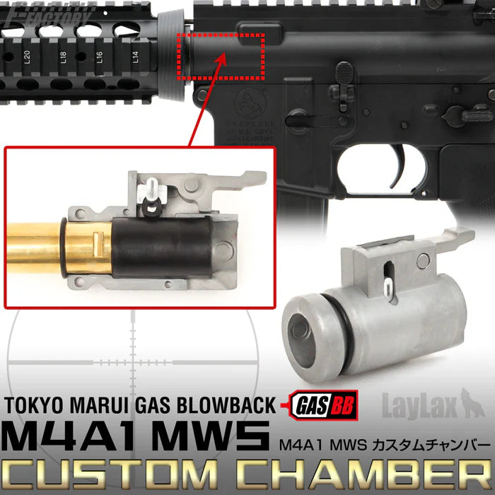 First Factory TM M4 MWS GBB Hop Up Chamber by Laylax