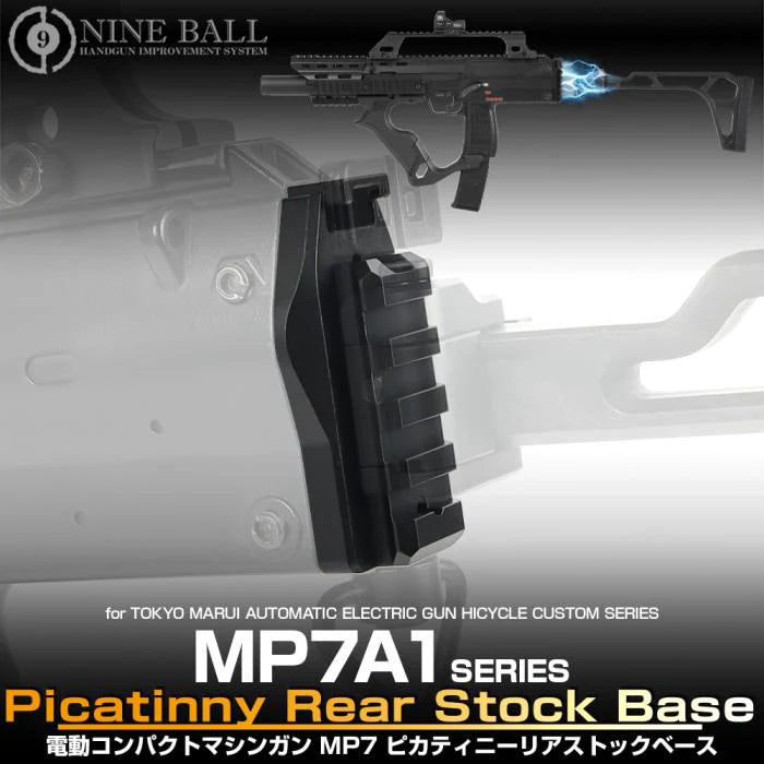 Nineball TM MP7 AEP Picatinny Rear Stock Base