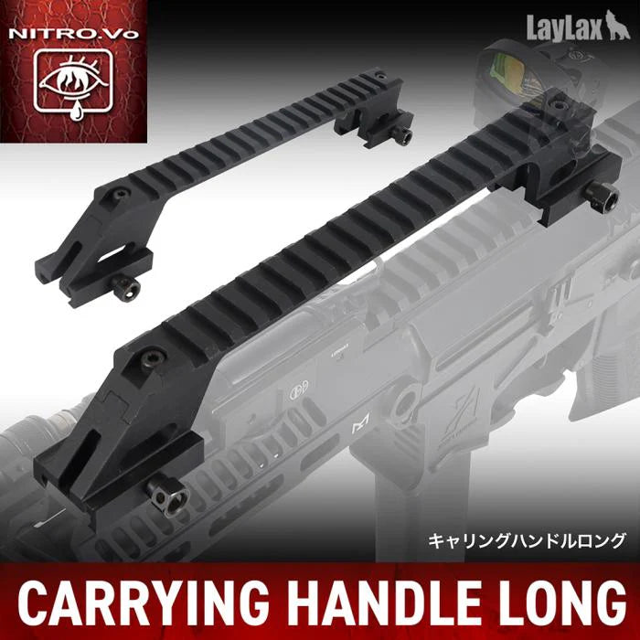 Nitro Vo. Railed Carry Handle Long by Laylax