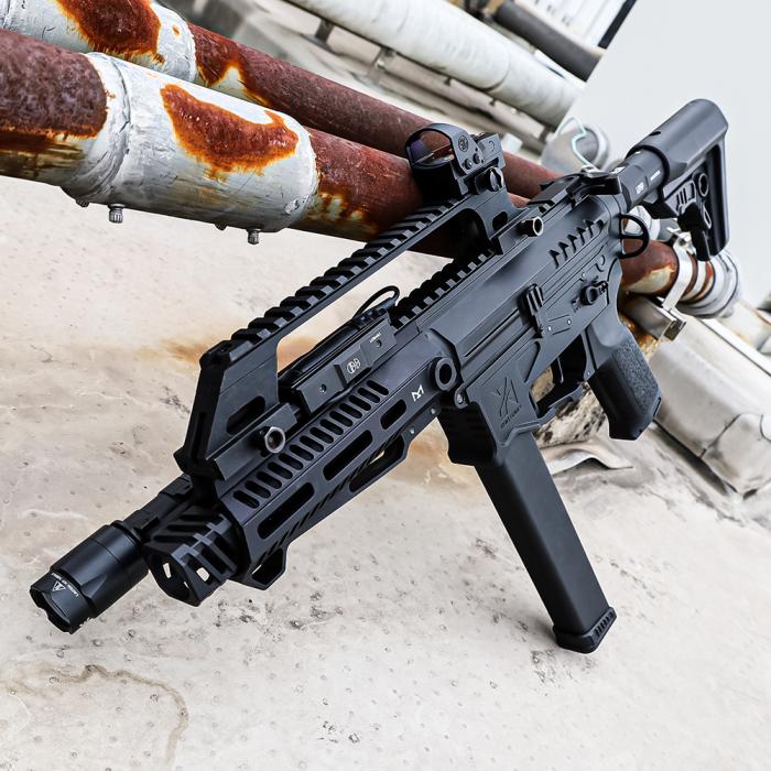 LAYLAX　NITRO.Vo　キャリングハンドルロング Nitro Vo. Railed Carry Handle Long by Laylax — JAG Precision Inc