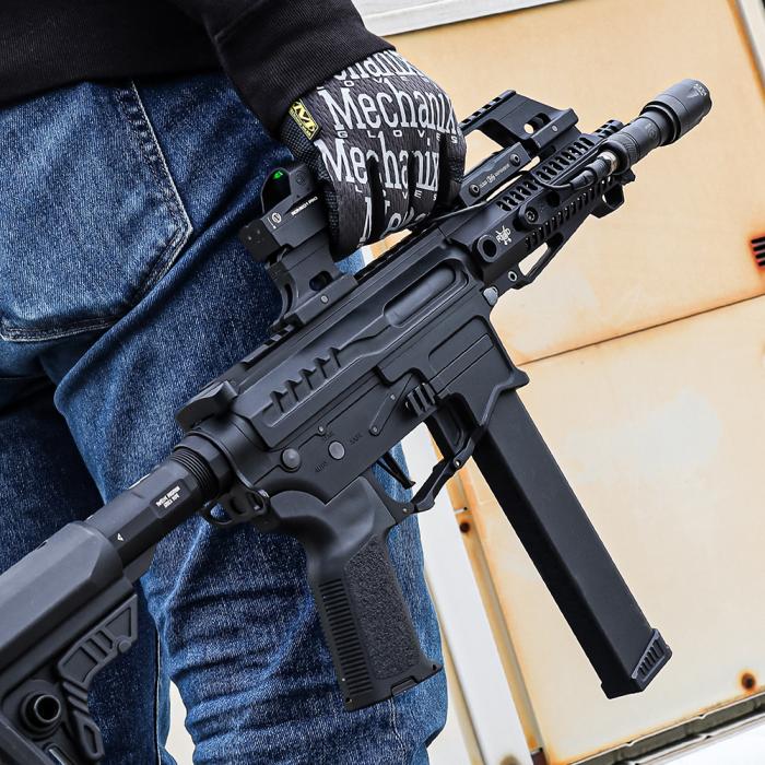 Nitro Vo. Railed Carry Handle Long by Laylax — JAG Precision Inc