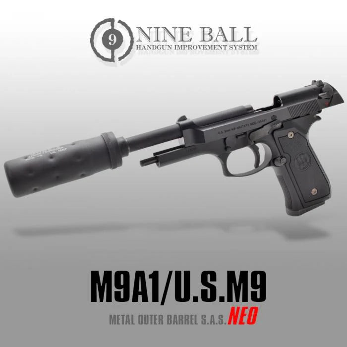 Nineball TM M9 Convertible Threaded Outer Barrel