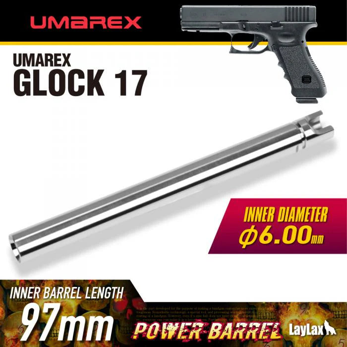 Nineball 6.00mm Power Inner Barrel for Elite Force Glocks