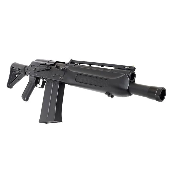東京マルイSAIGA-12K ショートバレルトップレイルカスタム First Factory TM Saiga 12K Short Outer Barrel by Laylax — JAG