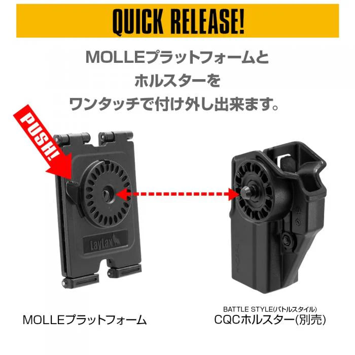 Battle Style MOLLE Platform by Laylax