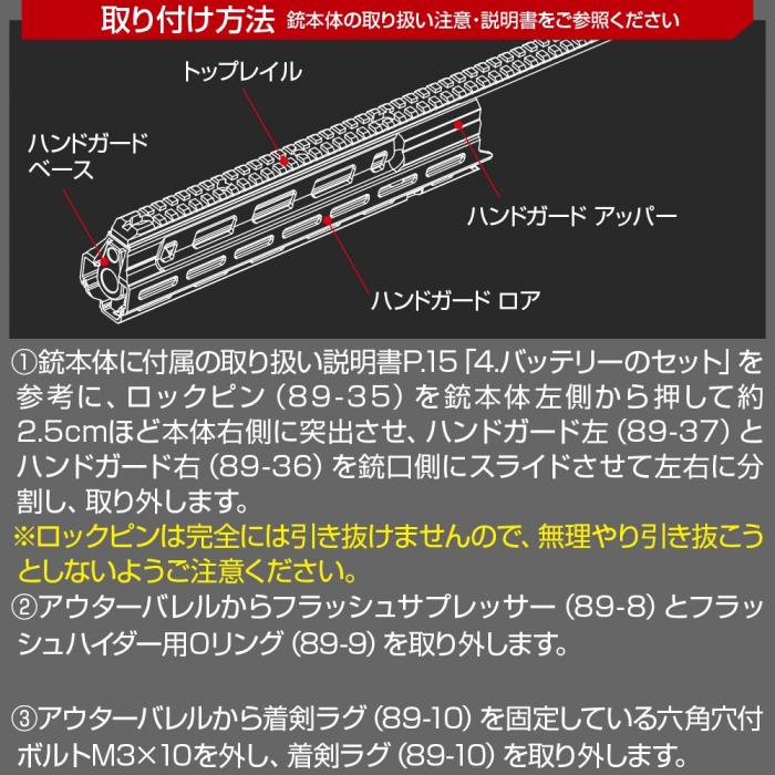 Nitro Vo. TM Type 89 MLOK Handguard by Laylax