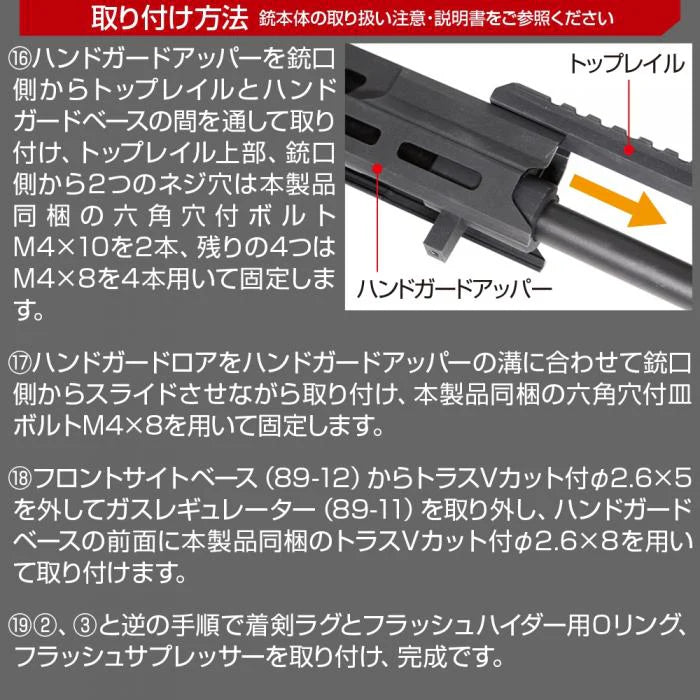 Nitro Vo. TM Type 89 MLOK Handguard by Laylax