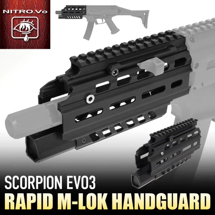 Nitro Vo. Scorpion Evo Rapid MLOK Handguard by Laylax