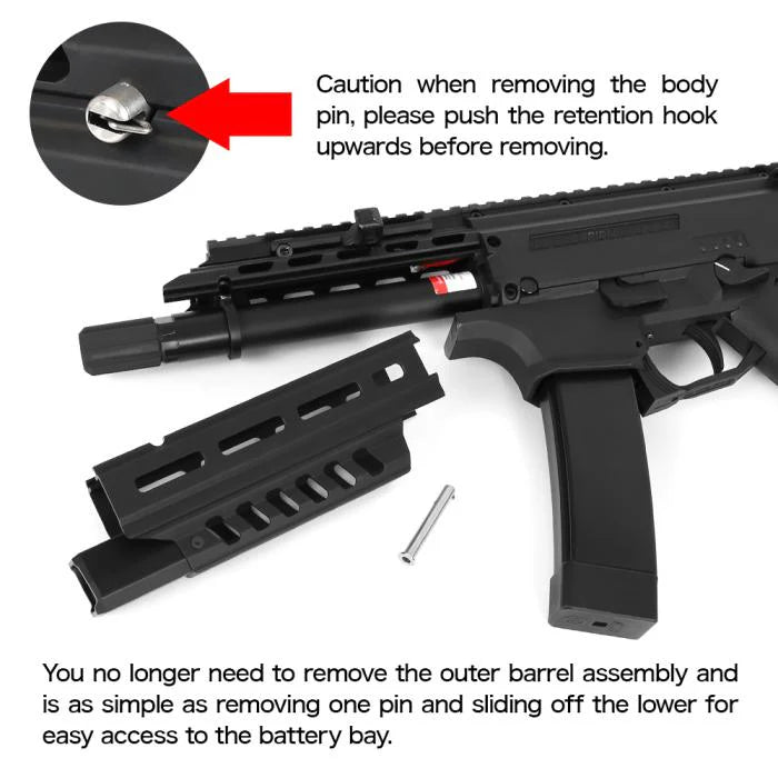 Nitro Vo. Scorpion Evo Rapid MLOK Handguard by Laylax