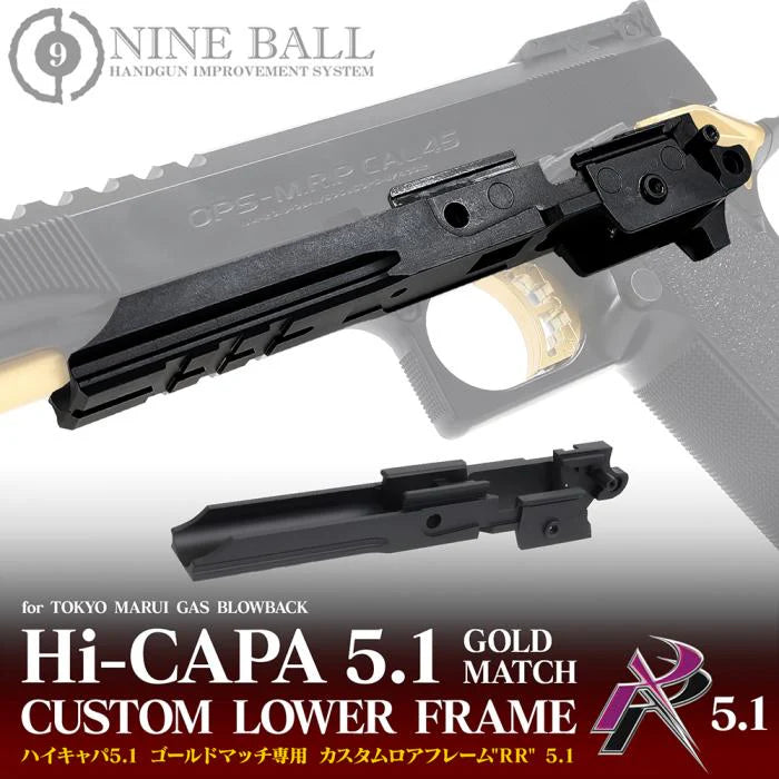 Nineball Hi Capa Gold Match 5.1 Custom Lower Frame