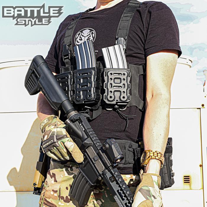 Battle Style MOLLE Chest Rig by Laylax — JAG Precision Inc