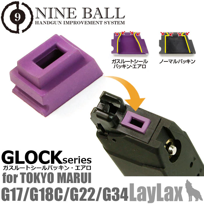 Nineball Gas Route Seal for GBB magazines