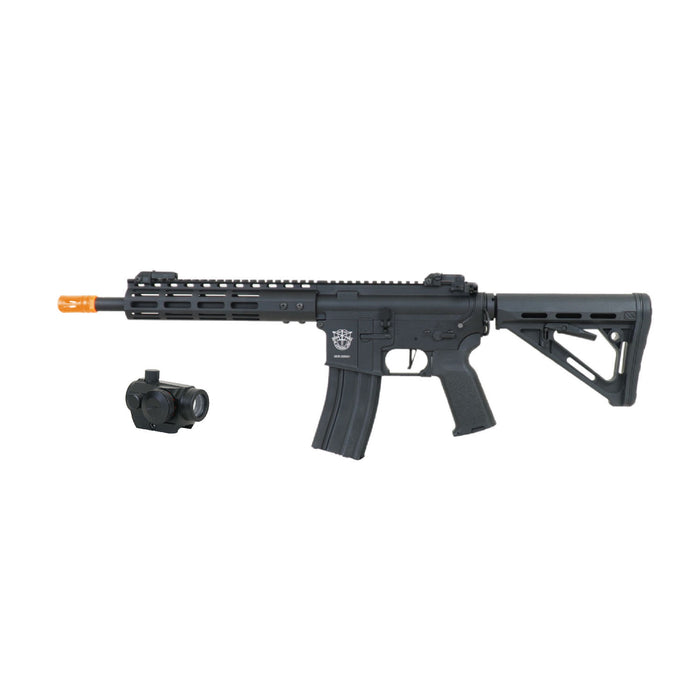 Classic Army full metal M4 MLOK AEG with red dot sight package