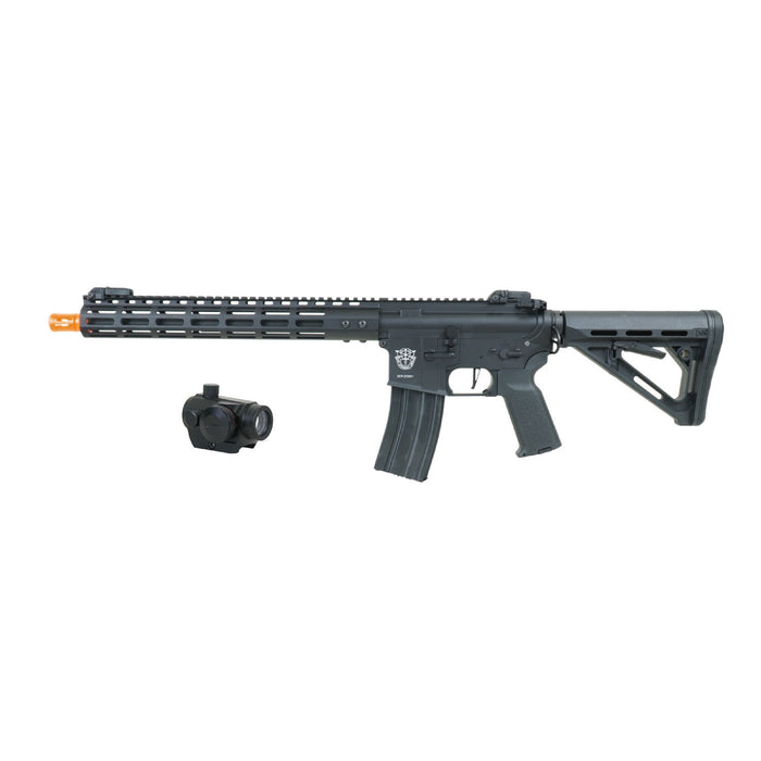 Classic Army full metal M4 MLOK AEG with red dot sight package