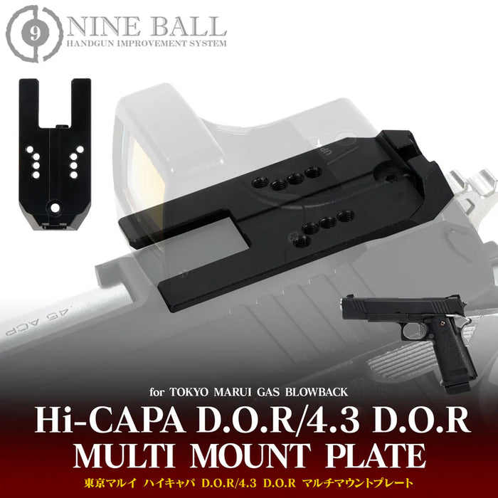Nineball TM Hi Capa D.O.R./4.3 D.O.R. Multi-Mount Plate by Laylax