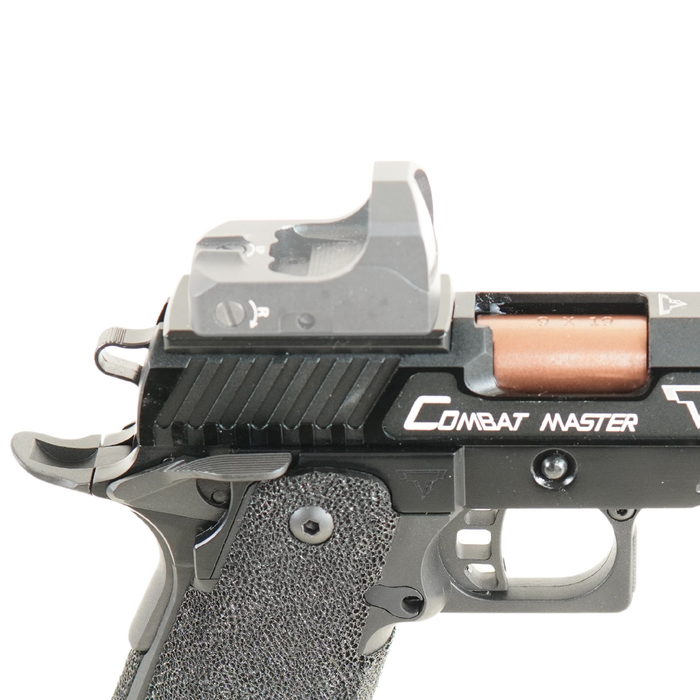 TTI Combat Master Alpha HIGH GRADE by JAG Arms Airsoft Pistol - Green Gas