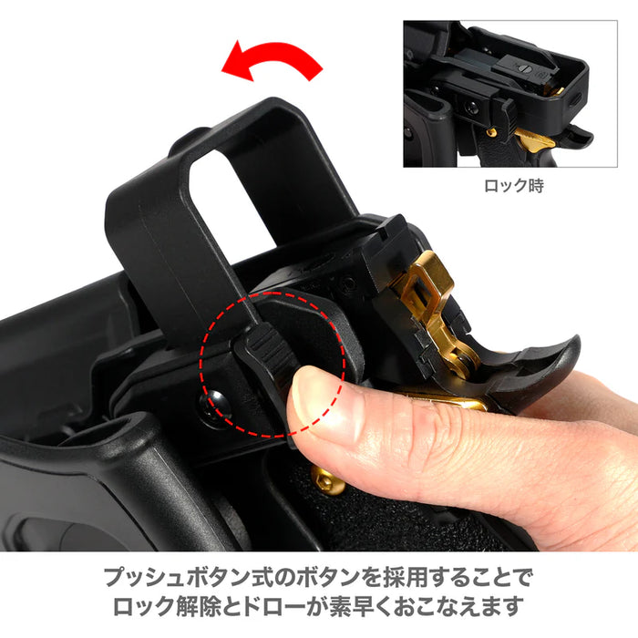 Battle Style LUX Multi Fit Weapon Light Holster by Laylax