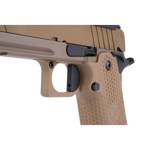 RWA Nighthawk Custom Sand Hawk gas blowback airsoft pistol