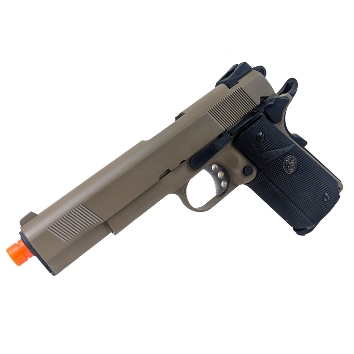 WE Tech MEU 1911 green gas airsoft pistol