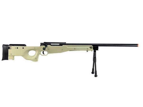 Bravo Airsoft Sniper Rifle Mk98 Tan / COMBO