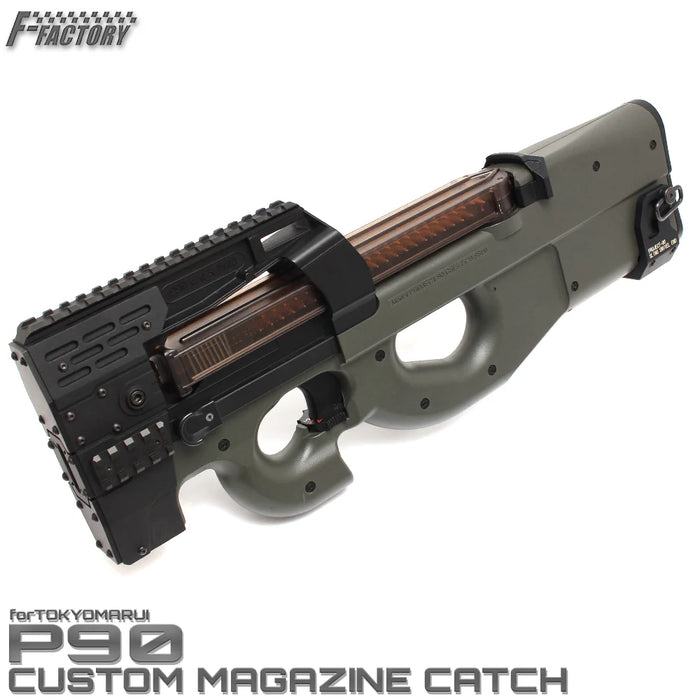 First Factory P90 Extended Magazine Release by Laylax