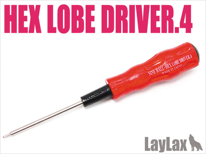 Nineball Hex Lobe Screwdriver