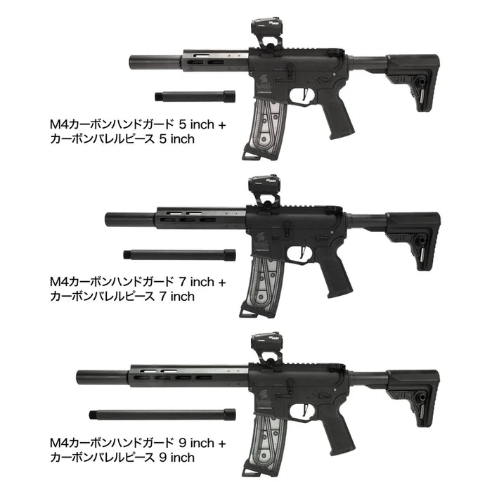 Nitro Vo. MLOK Carbon Fiber M4 Handguard by Laylax