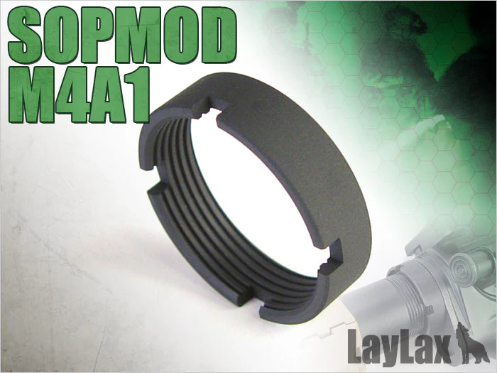 First Factory Hardened Castle Nut for TM M4 Next Gen by Laylax