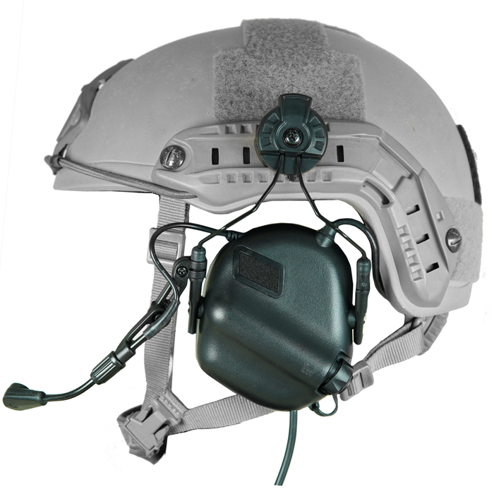 Earmor M32H MOD3 Tactical Headset Communication Noise Canceling for ARC Rails Helmet