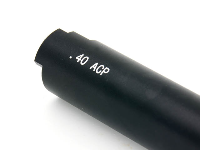 AIP Aluminum Outer Barrel For TM Hi-capa 5.1- Black with .40ACP Markings (AIP022-HC-01BK)