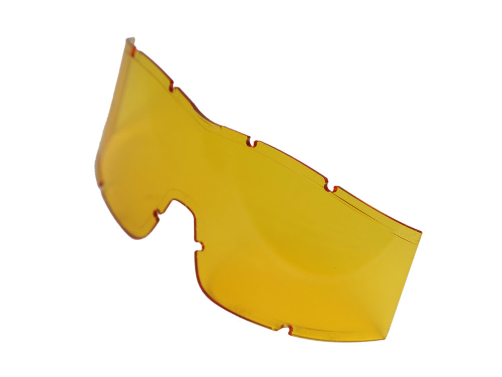 Arena Flakjak Tactical Airsoft Goggle Lens in Yellow — JAG Precision Inc