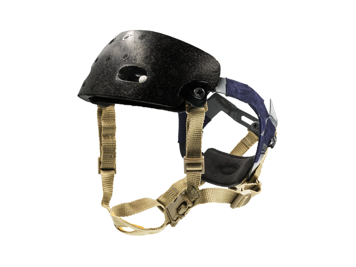 Bravo Airsoft Quick Adjustment Helmet Strap Kit in Tan