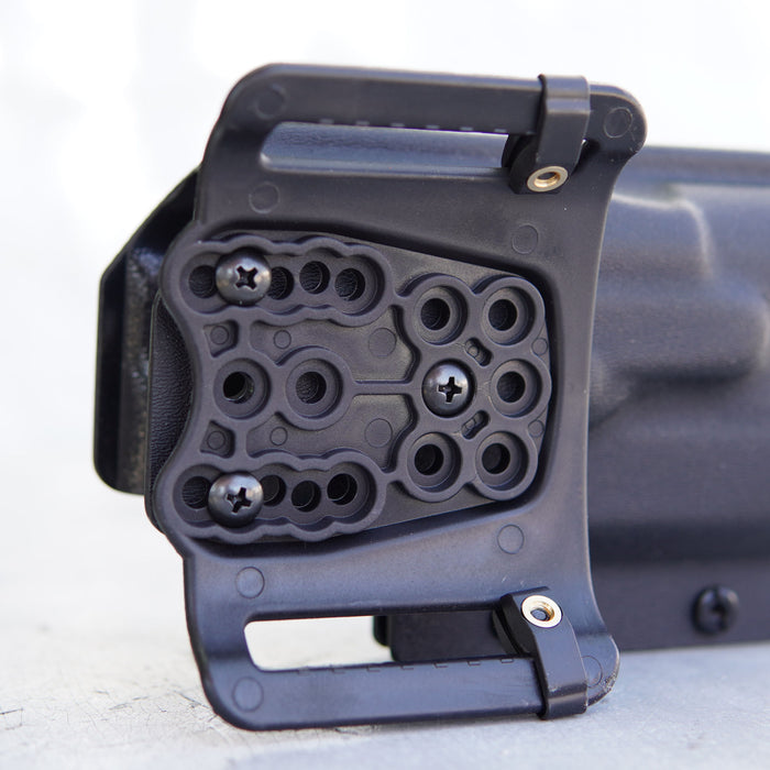 120 Kydex FSC Pistol Holster with Belt Clip Black-650-120-10