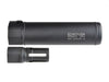 Echo1 Mk1 SR556 6" Quick Detach Barrel Extension in Black (MK1 SR556-6)