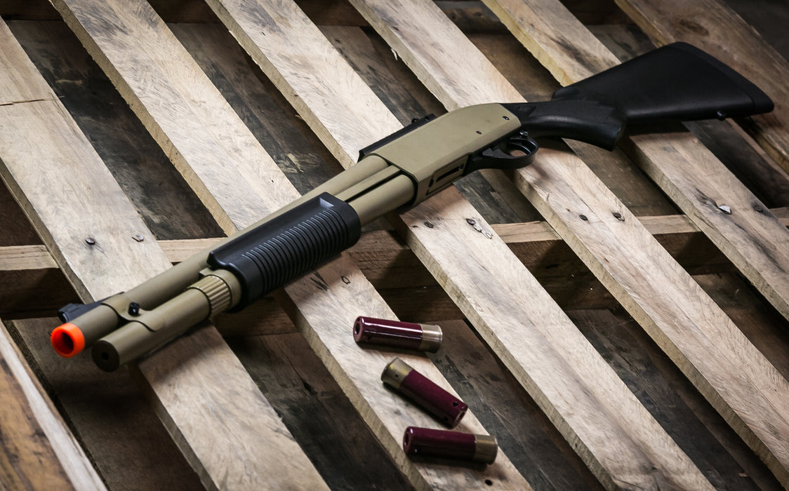 JAG Arms Scattergun HDS Gas Shotgun Airsoft Gun (Extended Tube)
