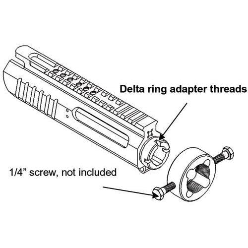 Madbull Airsoft Delta Ring Tool Modification - STANDARD